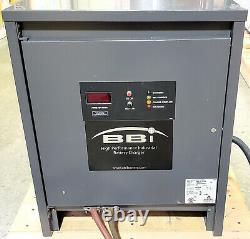 BBI BB80-3-180750B 36V 18 Cell Forklift Battery Charger 208/240/480V 3PH #3655