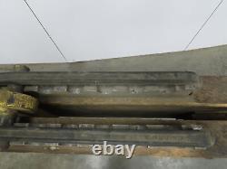 BHS 6000Lb Forklift Battery Lifter Beam 27-42 Adj Width Hooks