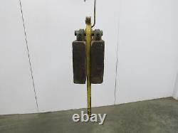 BHS 6000Lb Forklift Battery Lifter Beam 27-42 Adj Width Hooks