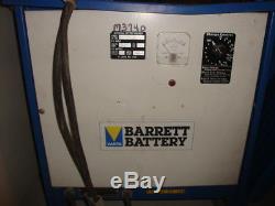 Barrett Varta 1B12-4520 Forklift Battery Charger 24V 1PH 208/240/480 12 Cells