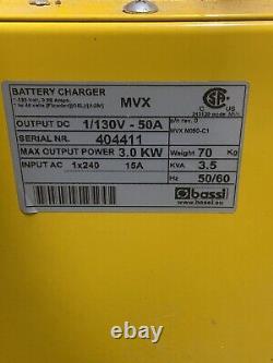 Bassi MVX battery charger 72 volt Forklift