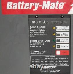 Battery-Mate 80 AC500 Forklift 48V Forklift battery charger Model 600M1-24C