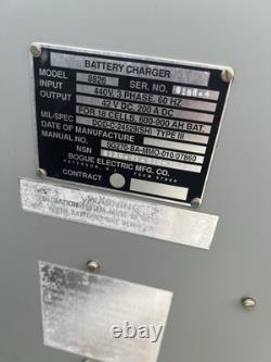 Bogue 42 V Battery Charger 3 Phase Model 8826