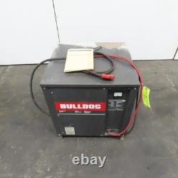 Bulldog 12M600C22 24V 120A Forklift Battery Charger 12-Cell 240/480V 3PH 600AH