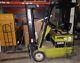 Clark Tm12 Electric Forklift 24v With Battery Charger