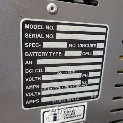 CTI Forklift Battery Charger Model 48-4B-E3 FMHF with Stand