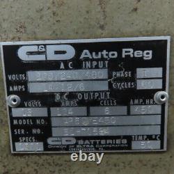 C&D AR6C/E450 15V 6 Cell Forklift Utility Cart Battery Charger 208-230/460V 1Ph