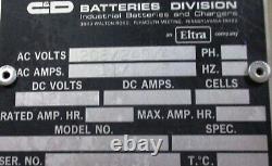 C&D Batteries Eltra AR6C7E105E AutoReg 12 Volt Battery Charger 12V 1 Ph 450 Max