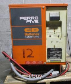 C&D Batteries Ferro Five FR6CE450 12V Forklift Battery Charger 95Amp 6 Cells