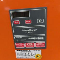 C&D FR18HK1600 Ferro 5 36V Forklift Battery Charger 208-230/480V 3Ph