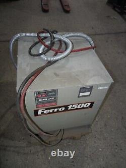 C&D Technologies Ferro 1500 24V Forklift Battery Charger 208/240/480 3PH 126A 2C