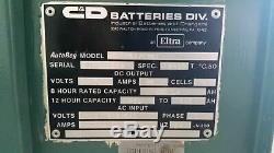 C&d Ferro V Forklift Battery Charger 12 Volt Fr6a / C85e