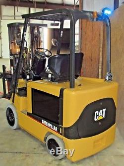 Caterpillar EC30K Electric 6,000lb Forklift, Refurbished Battery and Charger