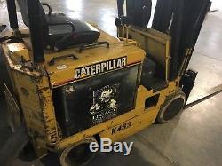 Caterpillar M30d Electric Forklift Cat Needs Battery And Charger Fork Truck
