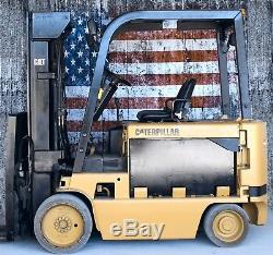 Caterpillar M80D Electric 8,500lb Forklift Refurbished Battery and Charger
