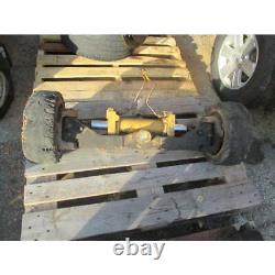 Caterpillar T40D 4000LBS Forklift Rear Steering Axle Shaft with Wheels Cat