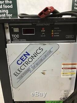 Cen Electronics 24 Volt Forklift Battery Charger, Single Phase