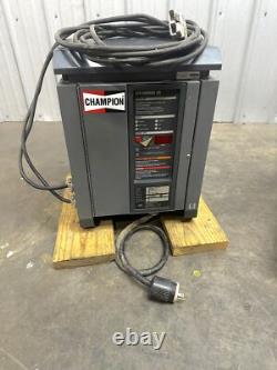 Champion SCR100-12-260S1-1 24V Battery Charger 12 Cell 210 AH 120-240Vac