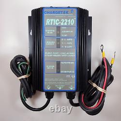 Chargetek RTIC-2210 Rugged 3 Stage Auto 24V/10 Amp Intelligent Battery Charger