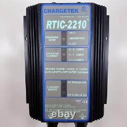 Chargetek RTIC-2210 Rugged 3 Stage Auto 24V/10 Amp Intelligent Battery Charger