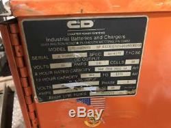 Charter Power Systems EFR18HK940S Forklift Battery Charger 36V 940-1375AH 3PH