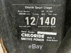 Chloride Motive Power Spegel Forklift 24 Volt Battery Charger 12 / 140