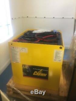 Clark Forklift Battery Model 24-125s-13 750 A. H. With Watering System