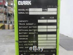 Clark WP40 Electric Pallet Jack with Battery Charger and Batteries