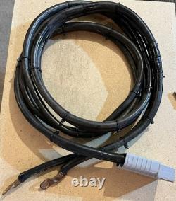 Copper Cable 2/0 Awg 10.5ft (X2 Cables) 600V Welding Forklift Battery Charging