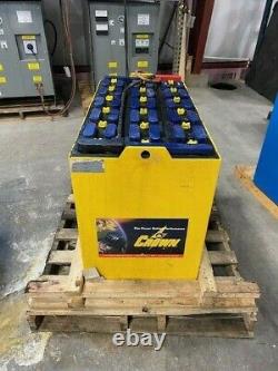 Crown 18-125-17, 36V, 1000 Amp Hour Reconditioned Forklift Battery, 4-5 Hours