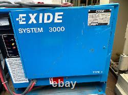 Crown Powerhouse Industrial Forklift Battery Charger Exide 3000 Model 03-12-865B