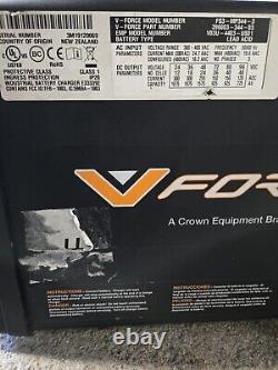 Crown V-Force FS3-MP344-3 3 Phase 380/480v Forklift Battery Charger Industrial