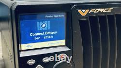 Crown V-Force FS3-MP344-3 Forklift Battery Charger 480VAC-In 24/36/48V 1875Ah
