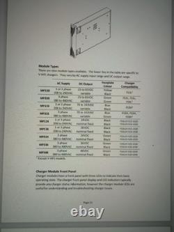 Crown V Force HFE MP136 Battery Charger Module 1 Or 3 Phase 208-240VAC 36v Fixed