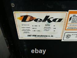 DEKA 24volt 12-85-13 ELECTRIC FORKLIFT PALLET JACK BATTERY 510 AMP HOURS