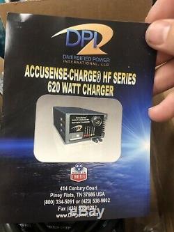 DPI 620W Battery Charger Accusense HF Series Fork Lift Golf Cart 24volt