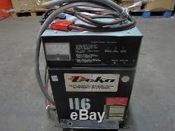 Deka 24V Electric Forklift Battery Charger 450AH 8HR 208/240/480 1PH 12 Cell