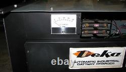 Deka 24V Electric Forklift Battery Charger 450AH 8HR 208 / 240 / 480 3PH 12 Cell