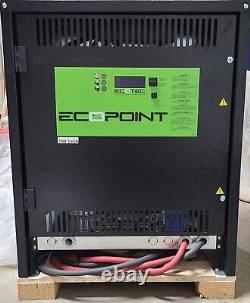 ECOTEC 24 volt forklift battery charger 208/240/480 Vac input