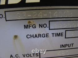 EXIDE 3000 FORKLIFT BATTERY CHARGER G3-24-1400B 48 VDC 3 PH 60 Hz