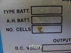 EXIDE 3000 FORKLIFT BATTERY CHARGER G3-24-1400B 48 VDC 3 PH 60 Hz