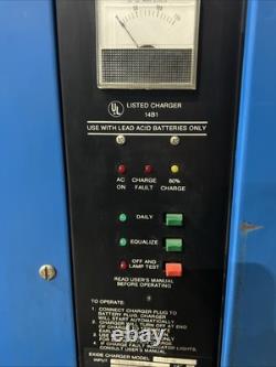 EXIDE ES3-18-680 SYSTEM 3000 36VDC FORKLIFT BATTERY CHARGER, Used, Pick Up