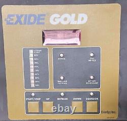 EXIDE Gold Forklift Battery Charger LOCAL PICK-UP ONLY WG3-12-1050B UPTP