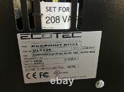Ecotec Ecopoint 48V 100A Forklift Battery Charger