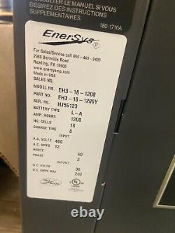 EnerSys Enforcer HF EH3-18-1200 Battery Charger In 480V12A 3PH Out 36VDC 200A