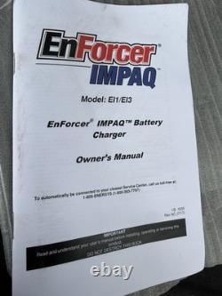 EnerSys Enforcer IMPAQ Model EI1-BM-2A Forklift Battery Charger NEW / UNUSED