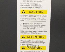 EnerSys Workhog Forklift Battery Charger 24V 12Cell 208/240/480V 3Ph WG3-12-865B