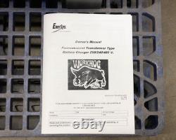 EnerSys Workhog Forklift Battery Charger 24V 12Cell 208/240/480V 3Ph WG3-12-865B