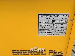 Energetic Plus Forklift Single Phase Battery Charger 24v 40amp