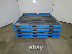 Enersys 44W x 40D Forklift Battery Roller Conveyor Service Stand Lot Of 4
